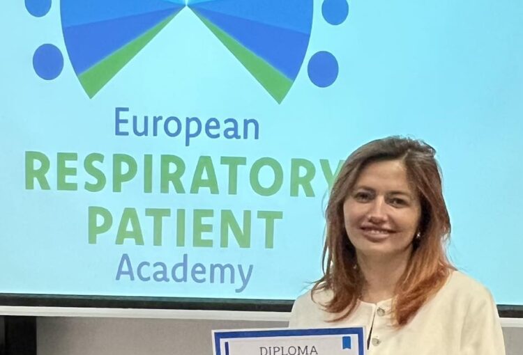 Оксана Куліш взяла участь у Європейській респіраторній академії